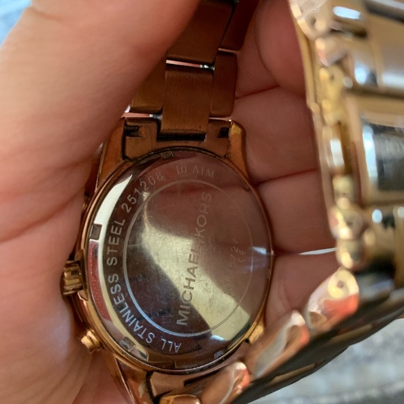 Michael Kors Rose Gold Boyfriend Watch - Picture 3 of 5
